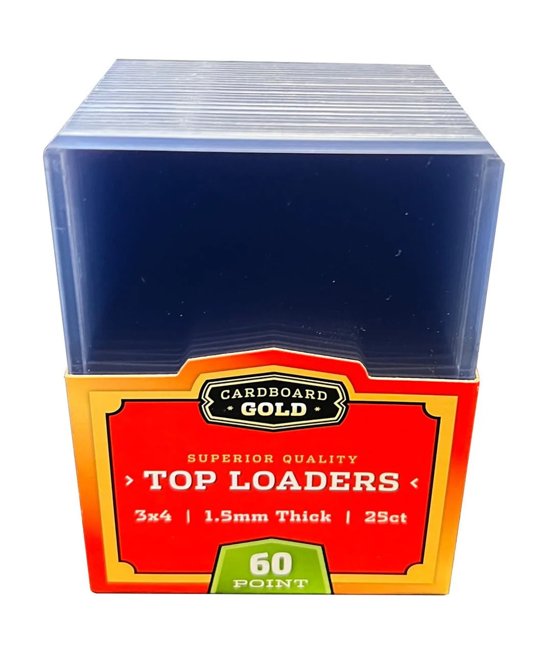1000ct Case Thick Card Toploaders Holder - 1.5mm - 60pt