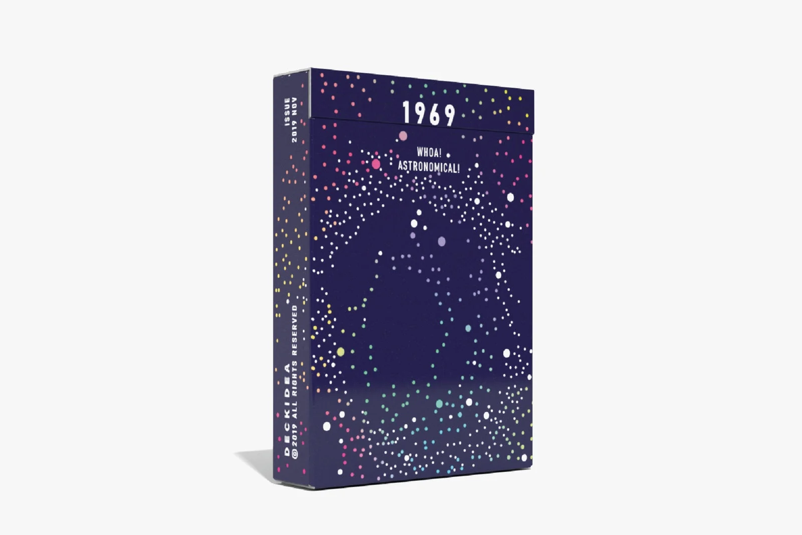 1969 (Blue) Playing Cards by Deckidea