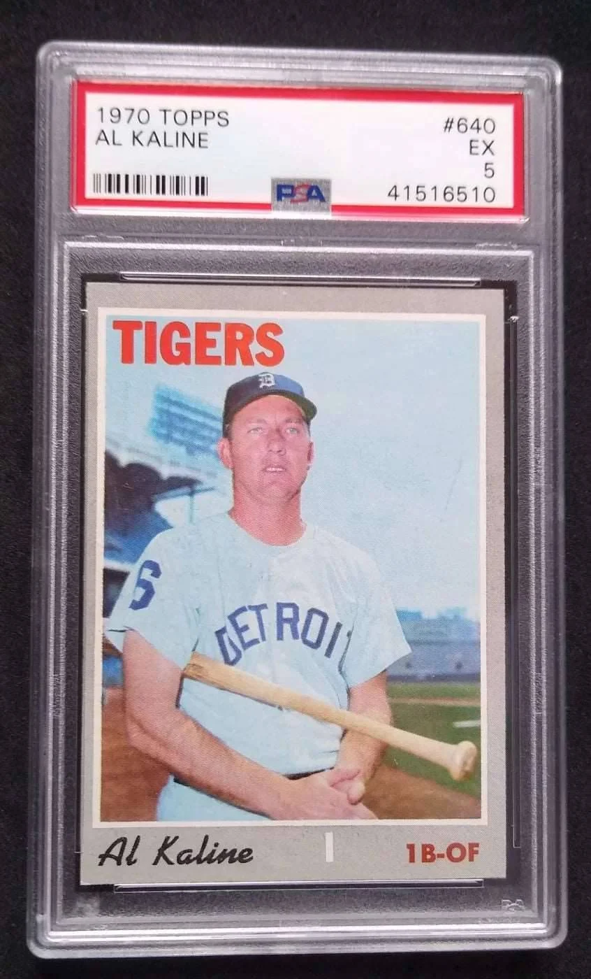 1970 Topps: Al Kaline PSA 5 - A Great Card for the Discerning Collector