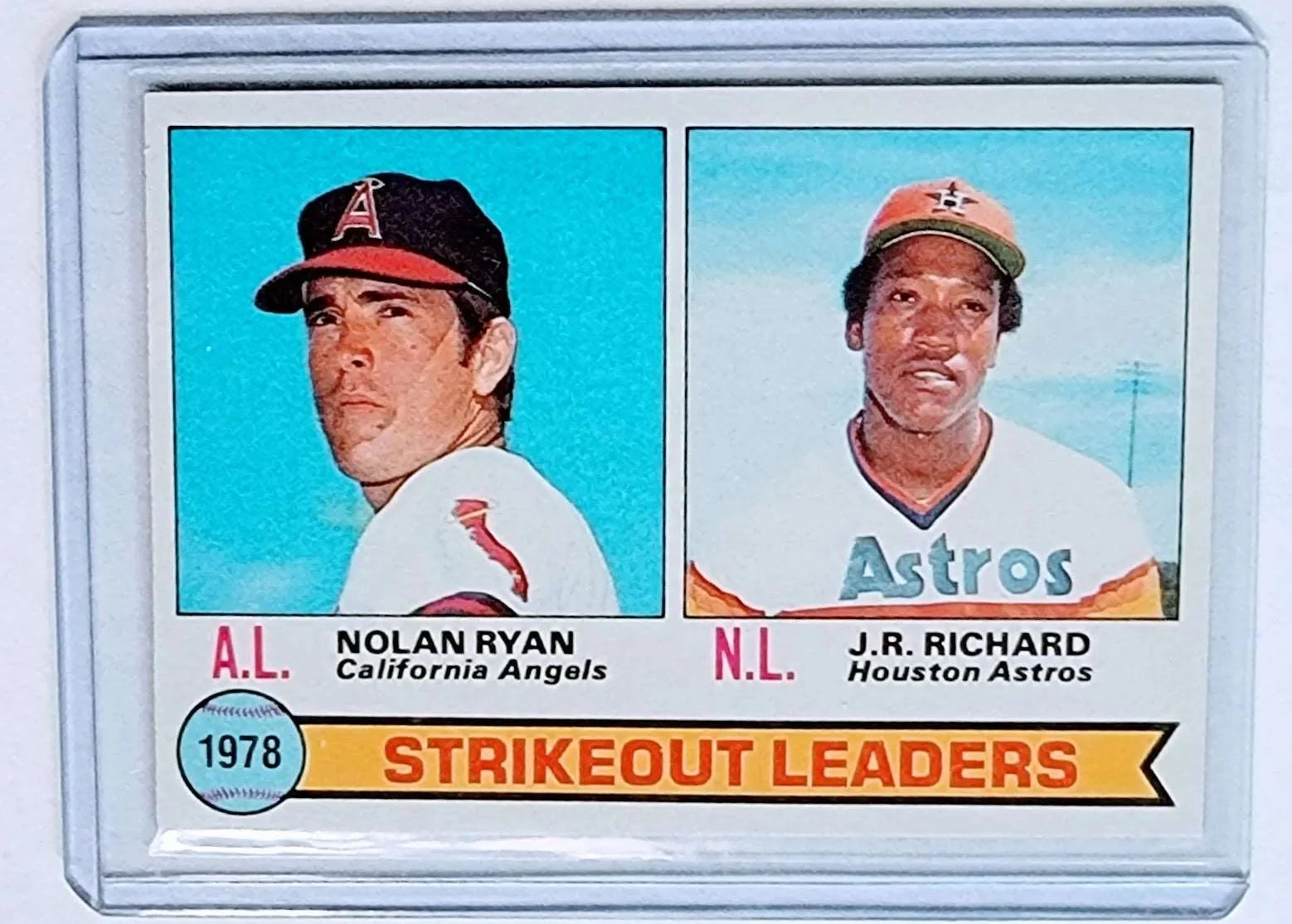 1979 Topps Strikeout Leaders Card with J.R. Richard! Relive Nolan Ryan's Legendary Era TPTV