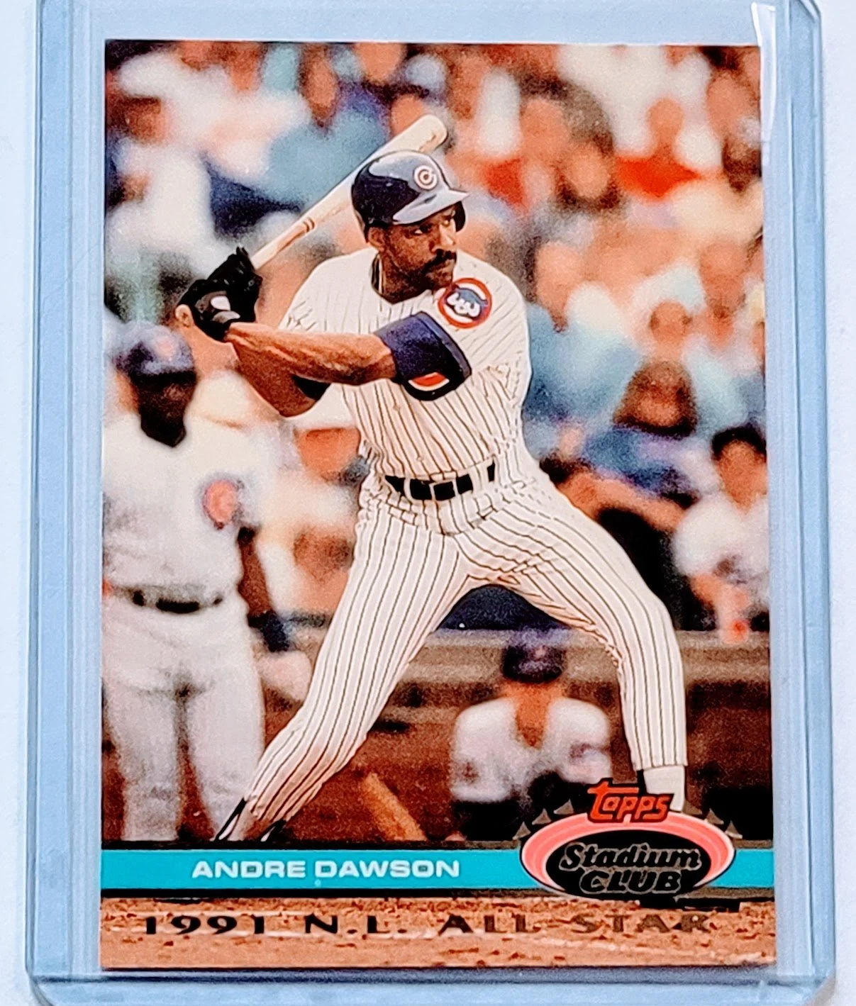1992 Topps Stadium Club Dome Andre Dawson 1991 All Star MLB Baseball Trading Card TPTV