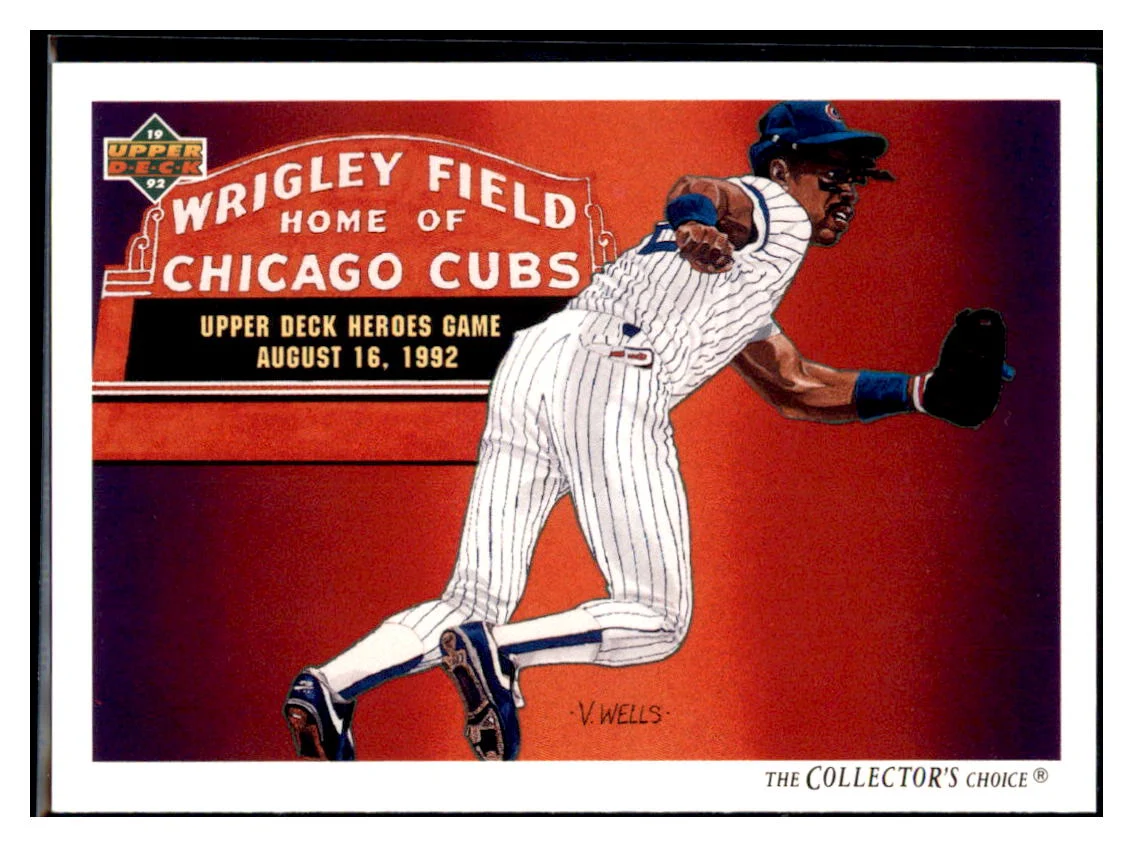 1992 Upper Deck Shawon Dunston TC, CL Chicago Cubs BaseballCard GMMGA
