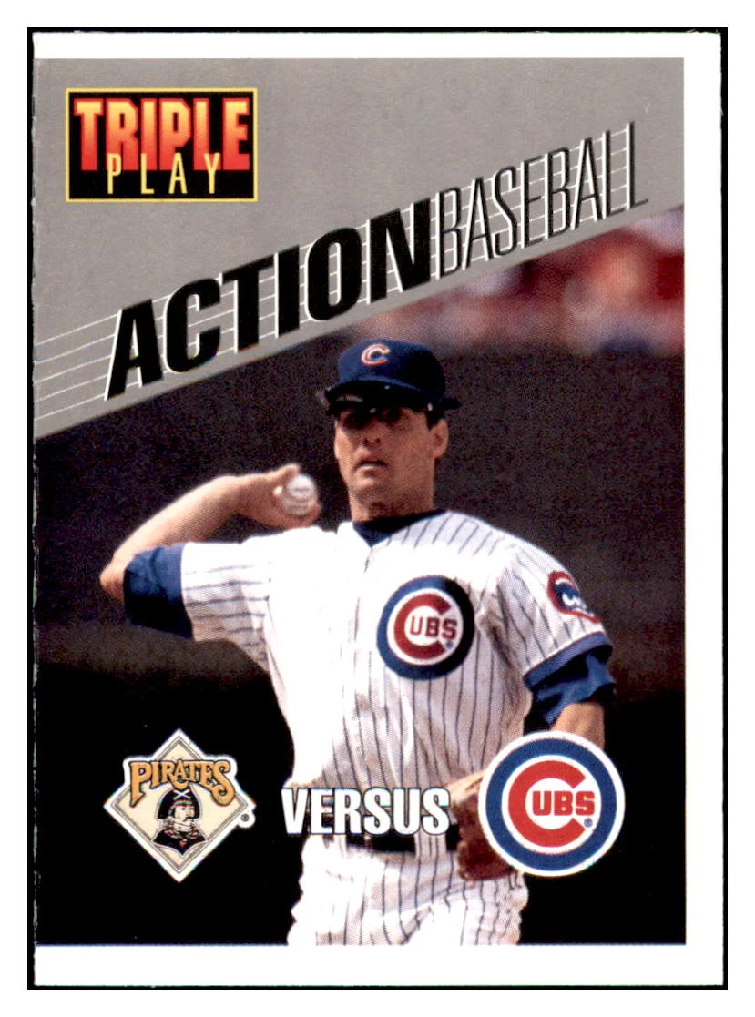 1993 Triple Play RyneSandberg Chicago Cubs Action Baseball Insert Scratch-Off Card GMMGD