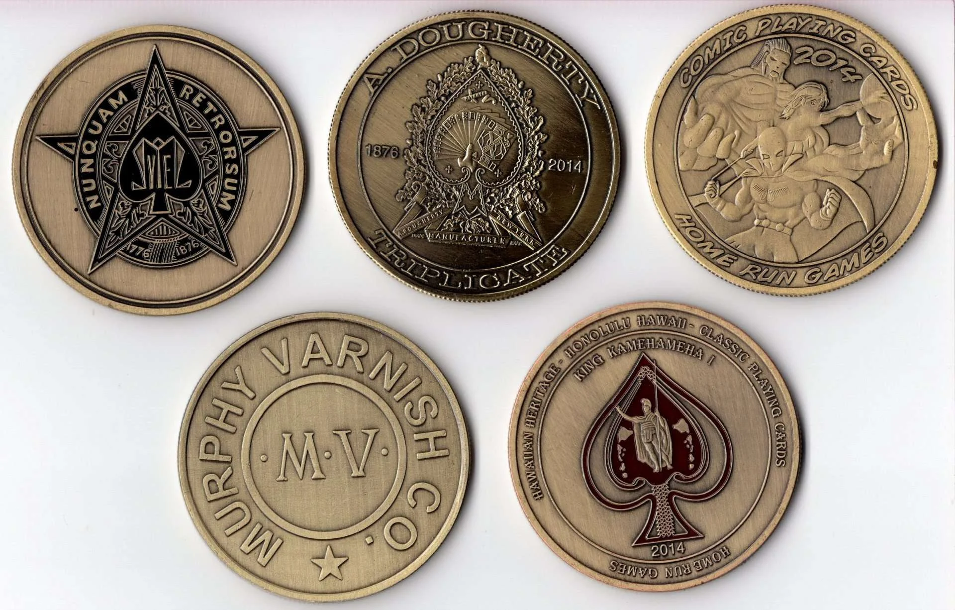 2" Dealer Coins by Home Run Games
