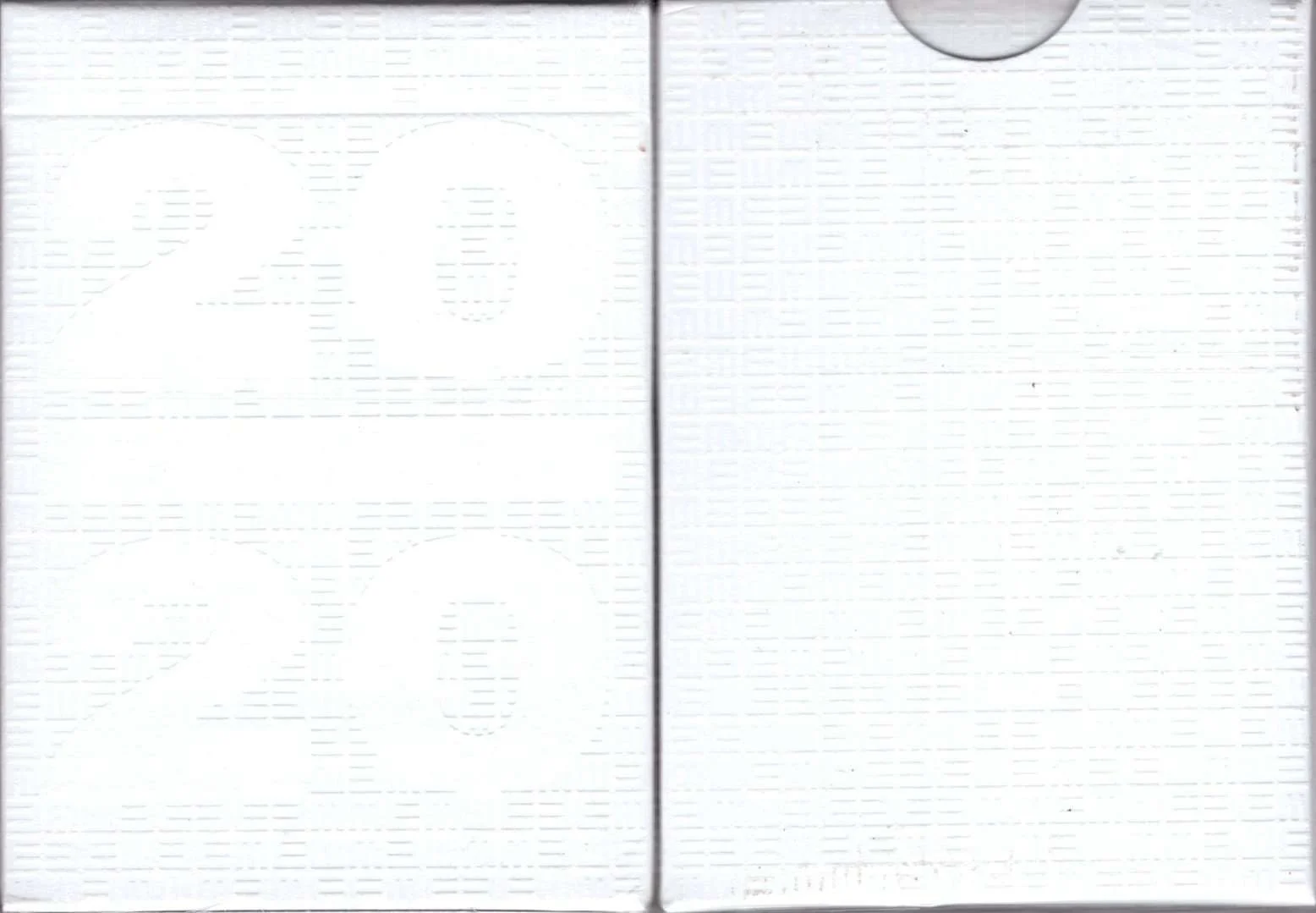 20/20 Standard Playing Cards USPCC