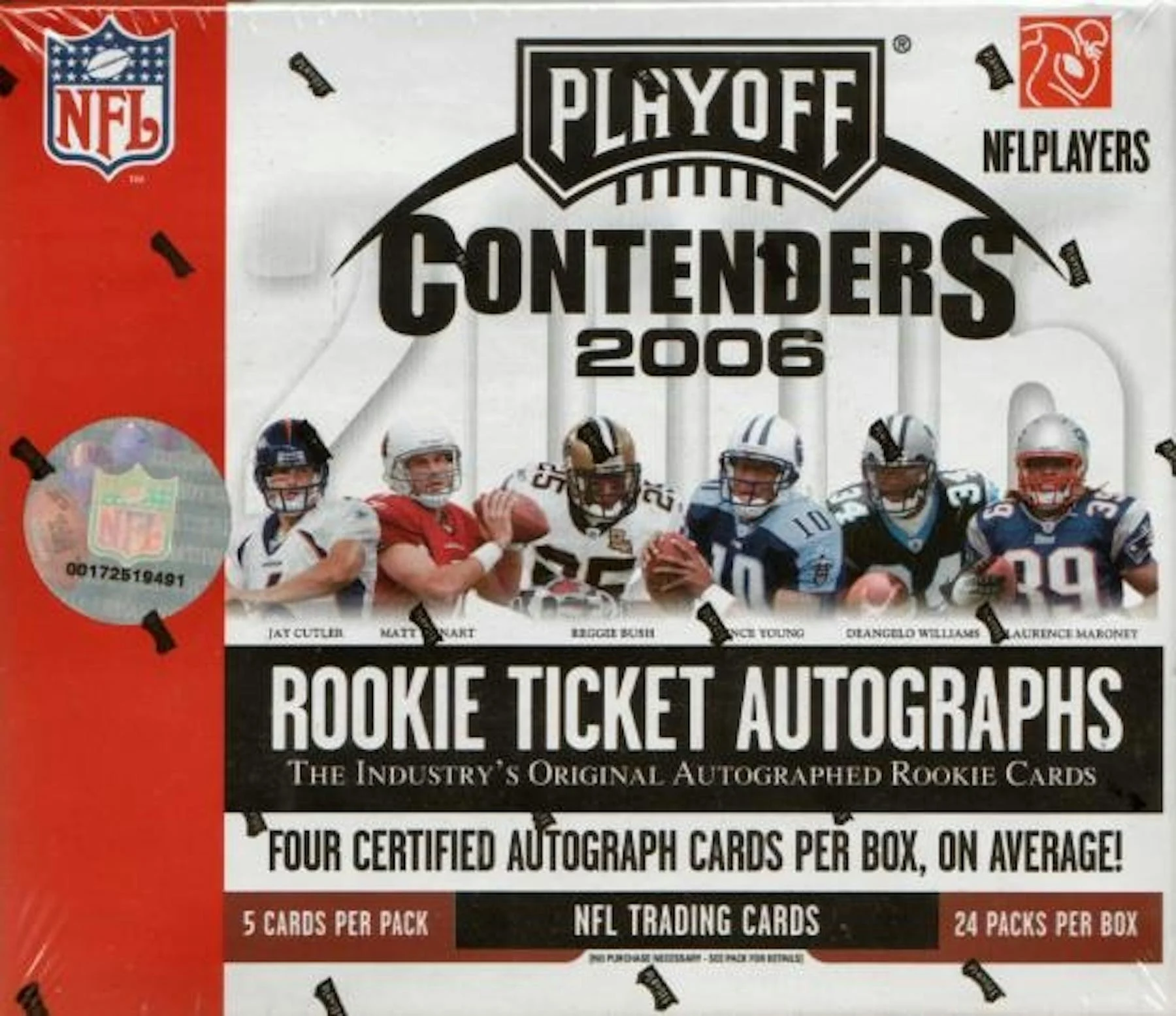 2006 Playoff Contenders Football Hobby Box