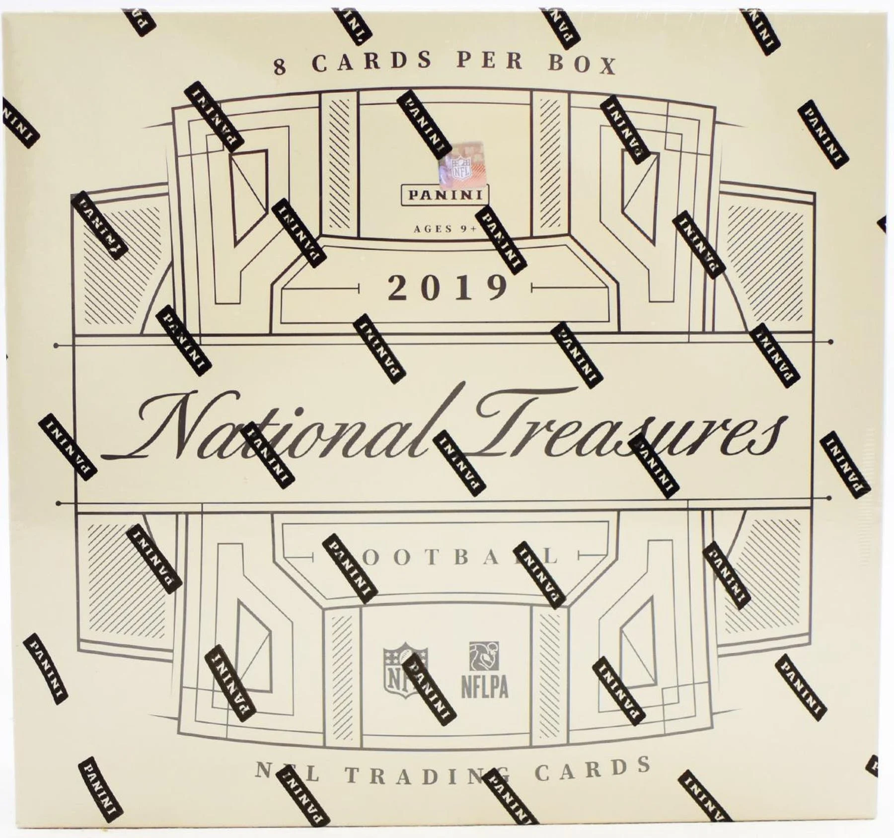 2019 Panini National Treasures Football Hobby Box