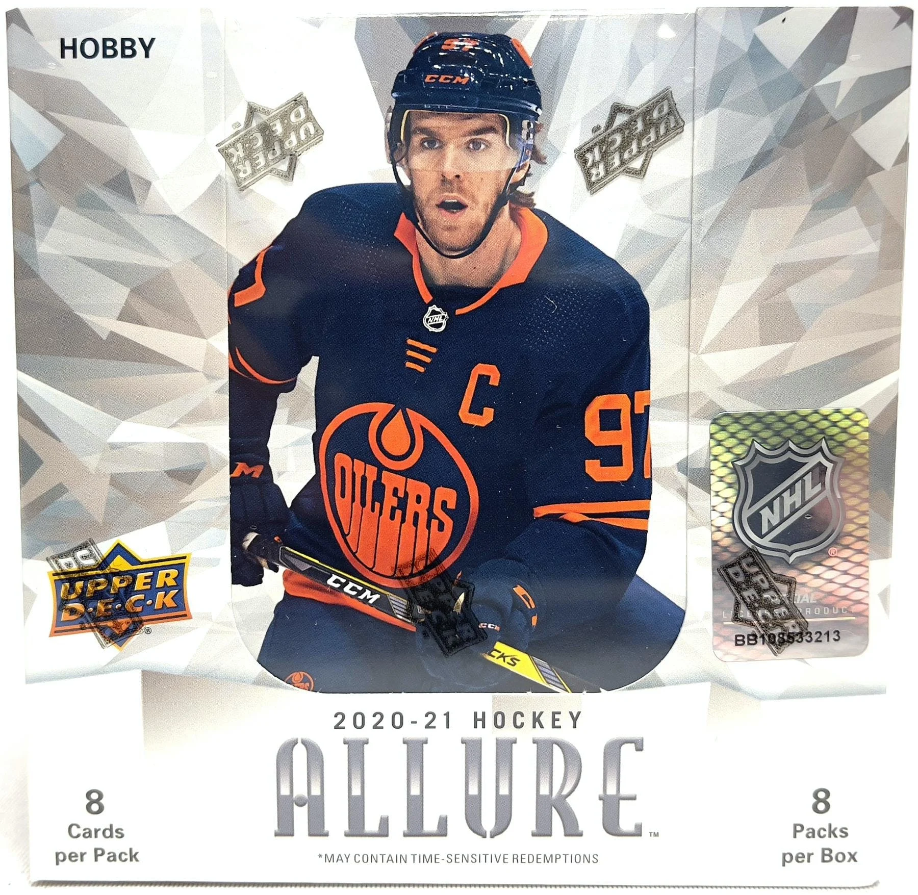 2020-21 Upper Deck Allure Hockey Hobby Box