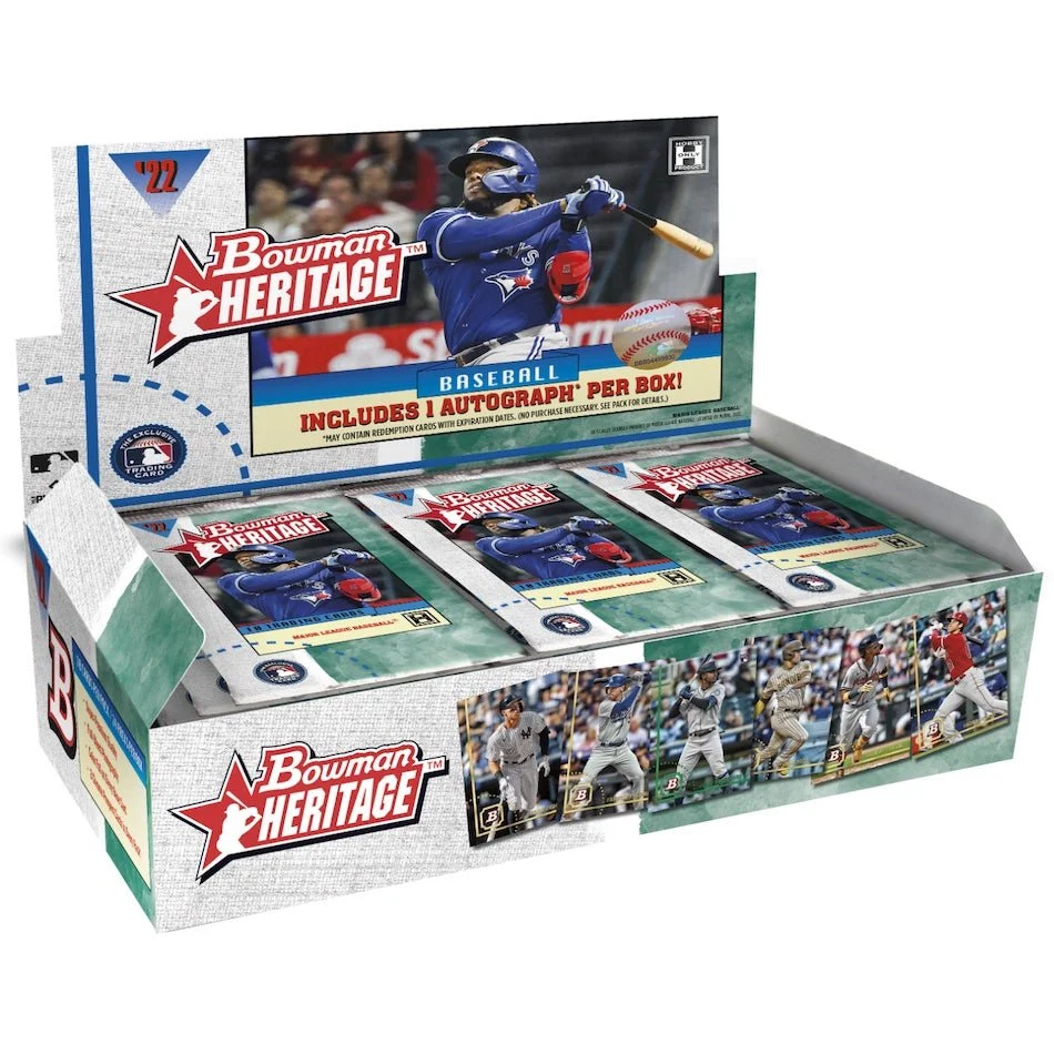 2022 Bowman Heritage Baseball Hobby Box
