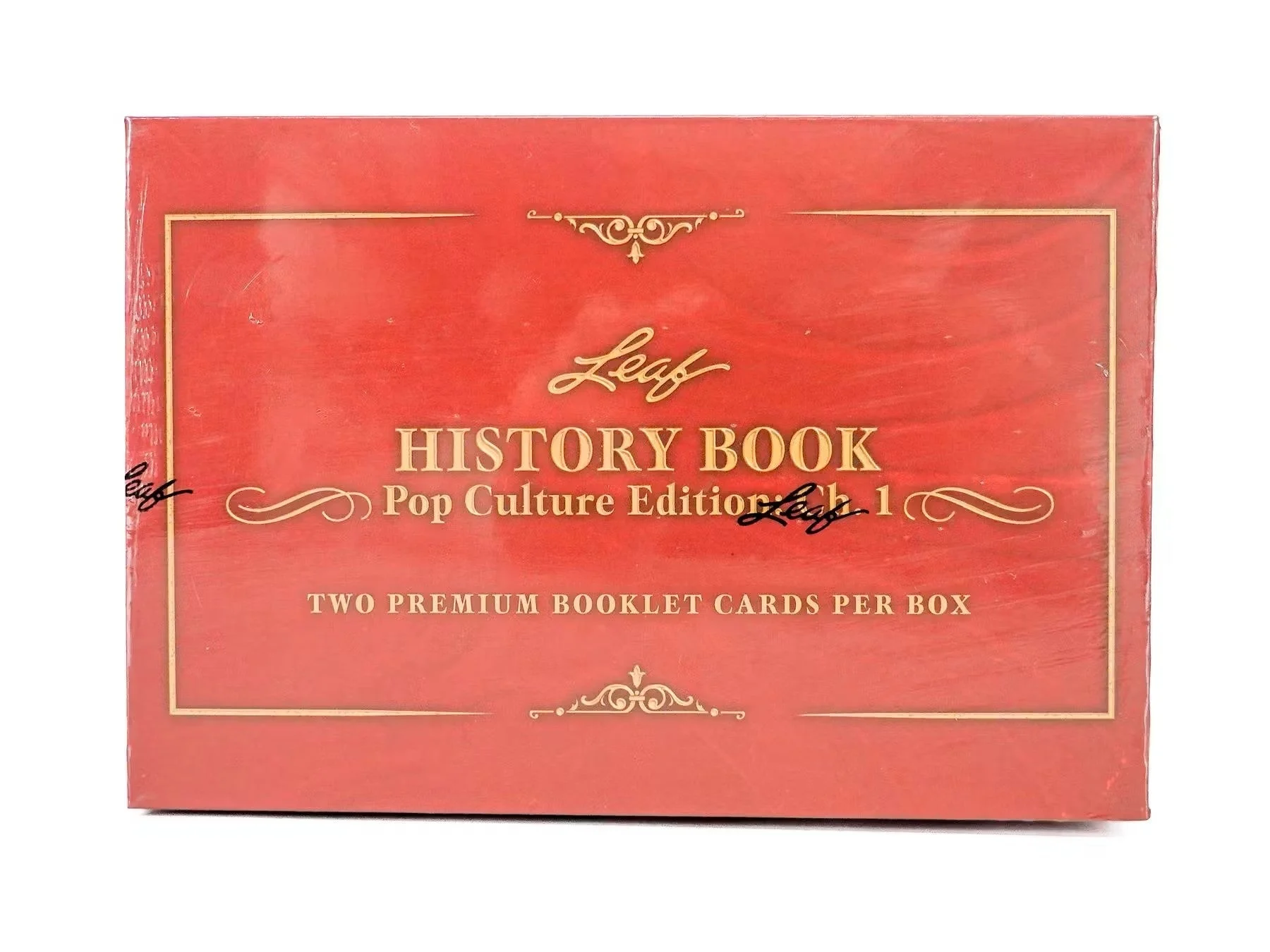 2024 Leaf History Book Pop Culture Edition Chapter 1 Hobby Box