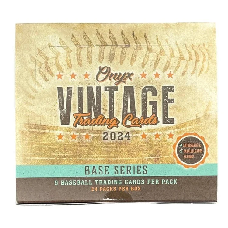 2024 Onyx Vintage Base Series Baseball Hobby Box