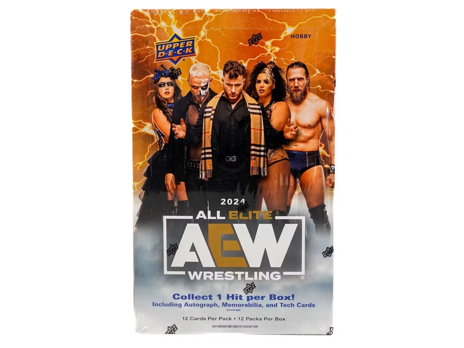 2024 Upper Deck AEW Wrestling Hobby Box | Columbia Sports Cards