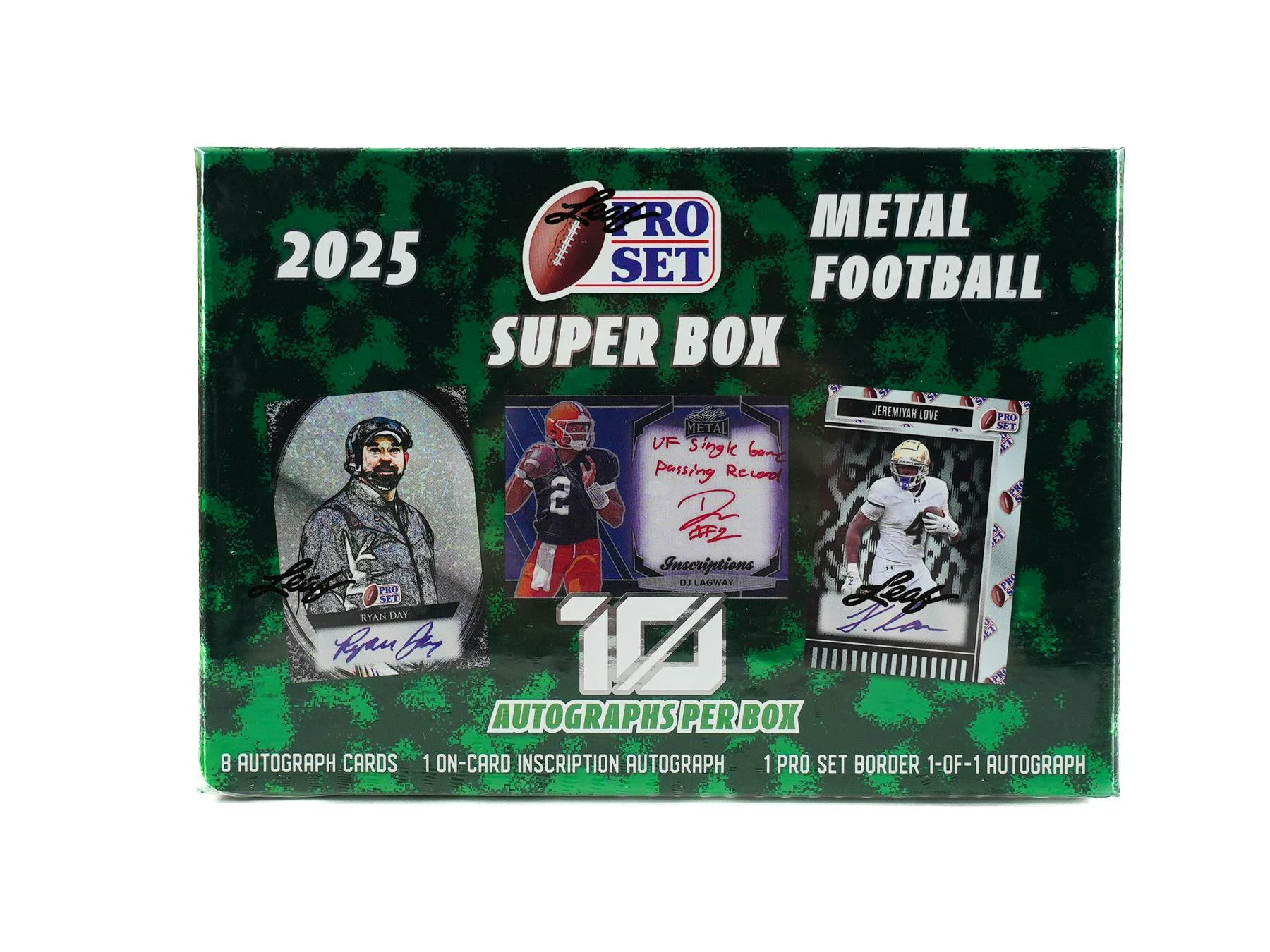 2025 Leaf Pro Set Metal Football Super Box