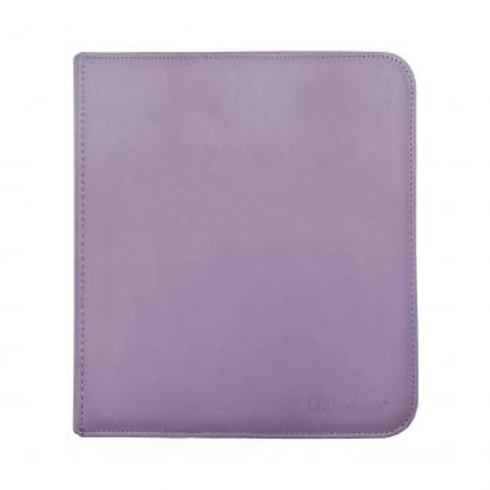 Ultra Pro E-15742 Ultra Pro-12 Pocket Zippered Pro Binder-Purple