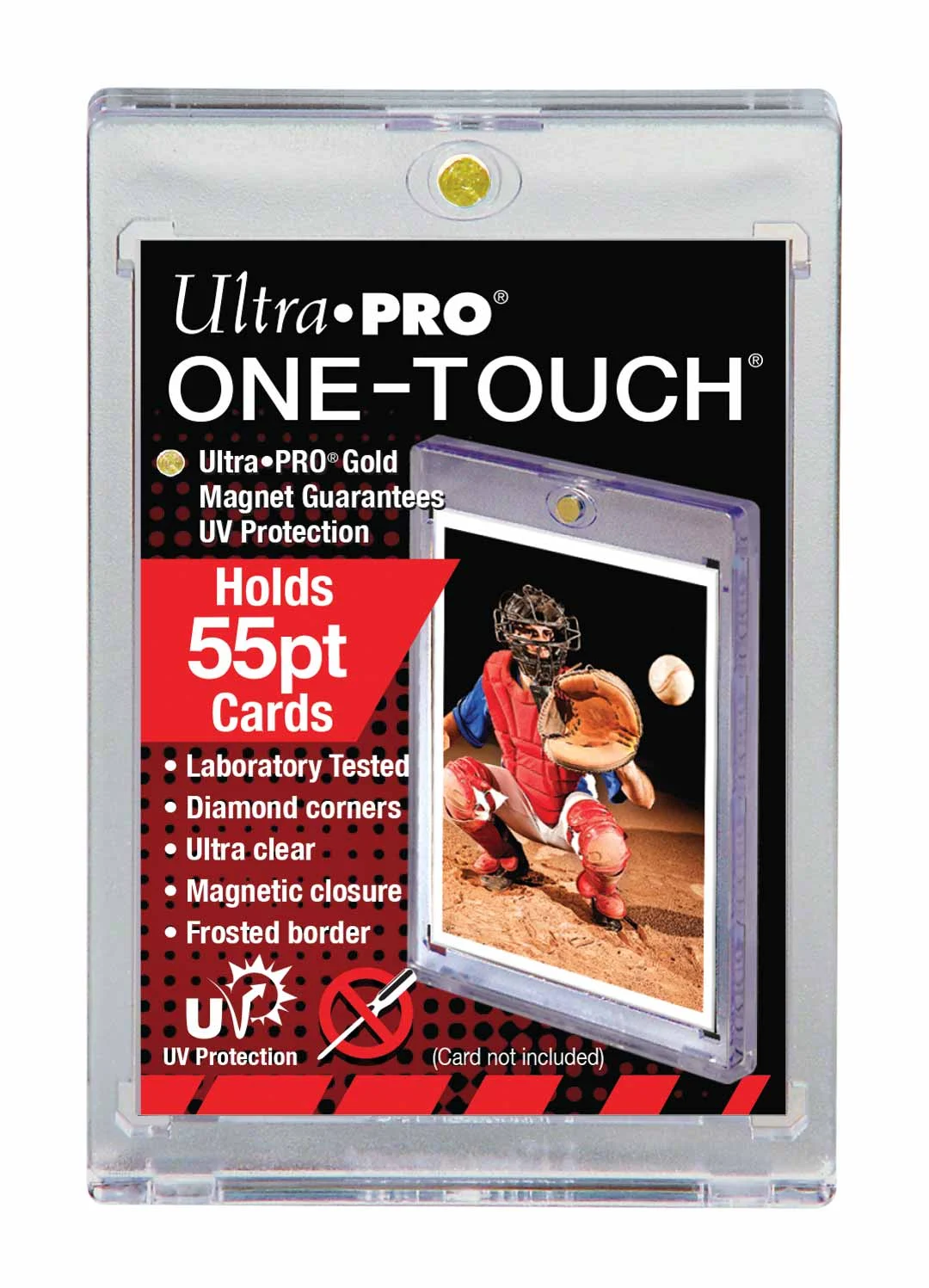 25ct One Touch UV Magnetic Card Holder - 55pt Size
