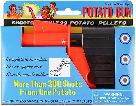 6" Potato Gun, 1 per order
