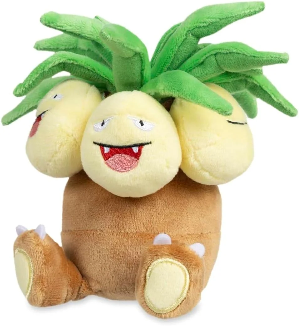 Pokemon Center: Sitting Cuties: Exeggutor Plush # 103 -Generation 1 - 6 In