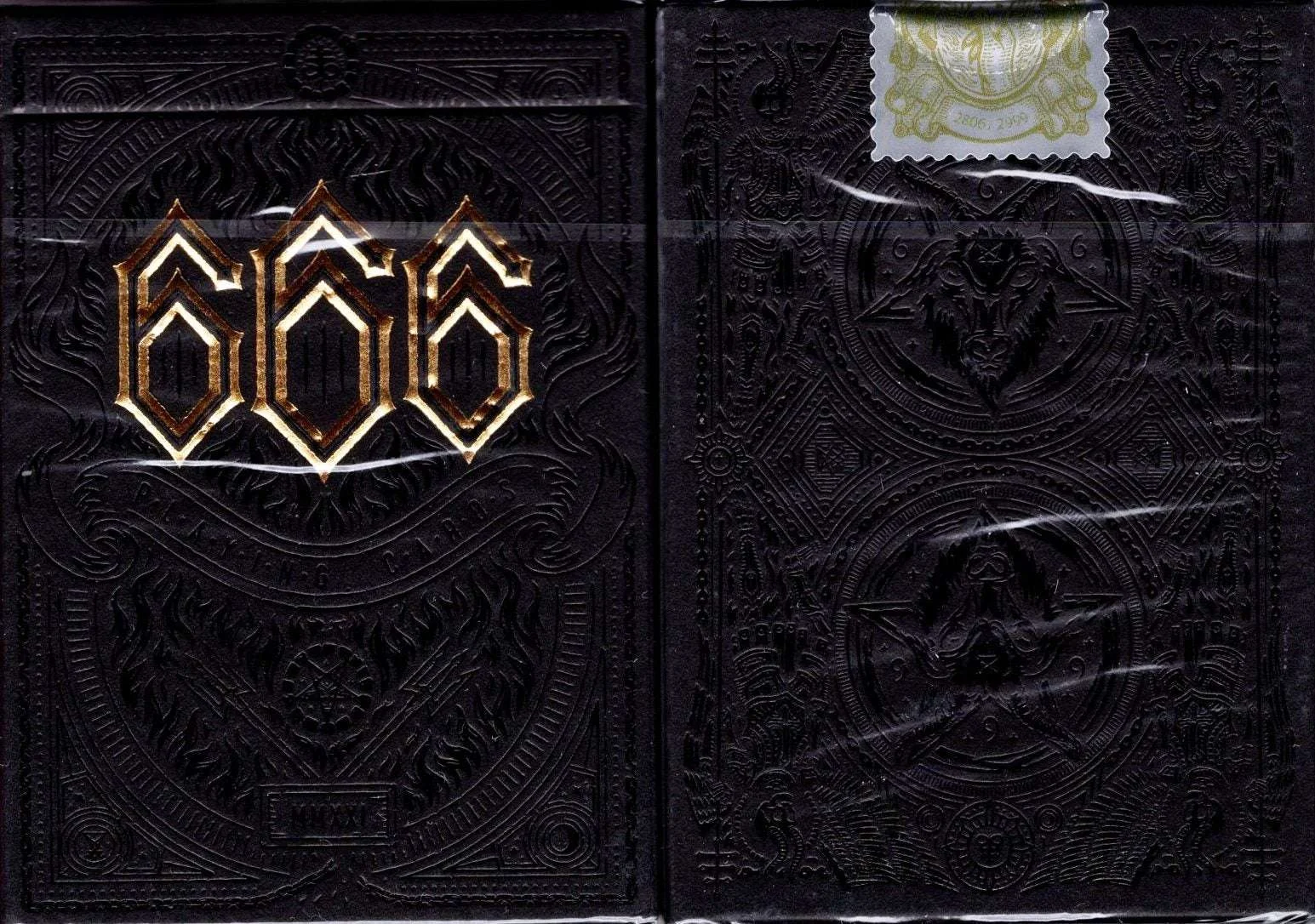 666 Greedy Gold Playing Cards Cartamundi