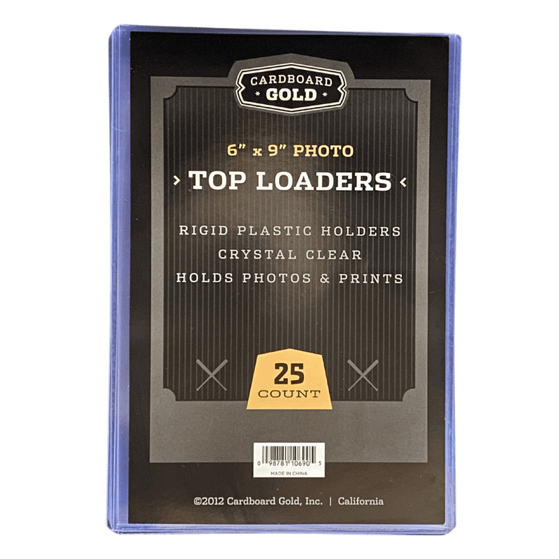 6x9 Photo Size Topload Toploader Holder - Case of 250