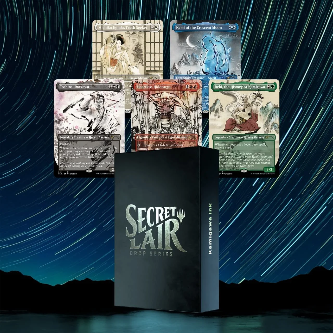 Magic: The Gathering Secret Lair - Non-Foil Edition - Kamigawa Ink