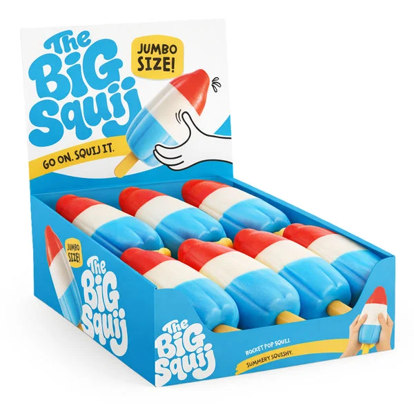 Jumbo Squishy Rocket Pop Stress Toy
