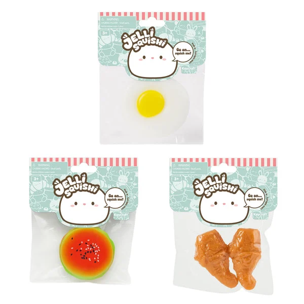 Jelli Squishi Fast Food Squishy Toy - Assorted Styles