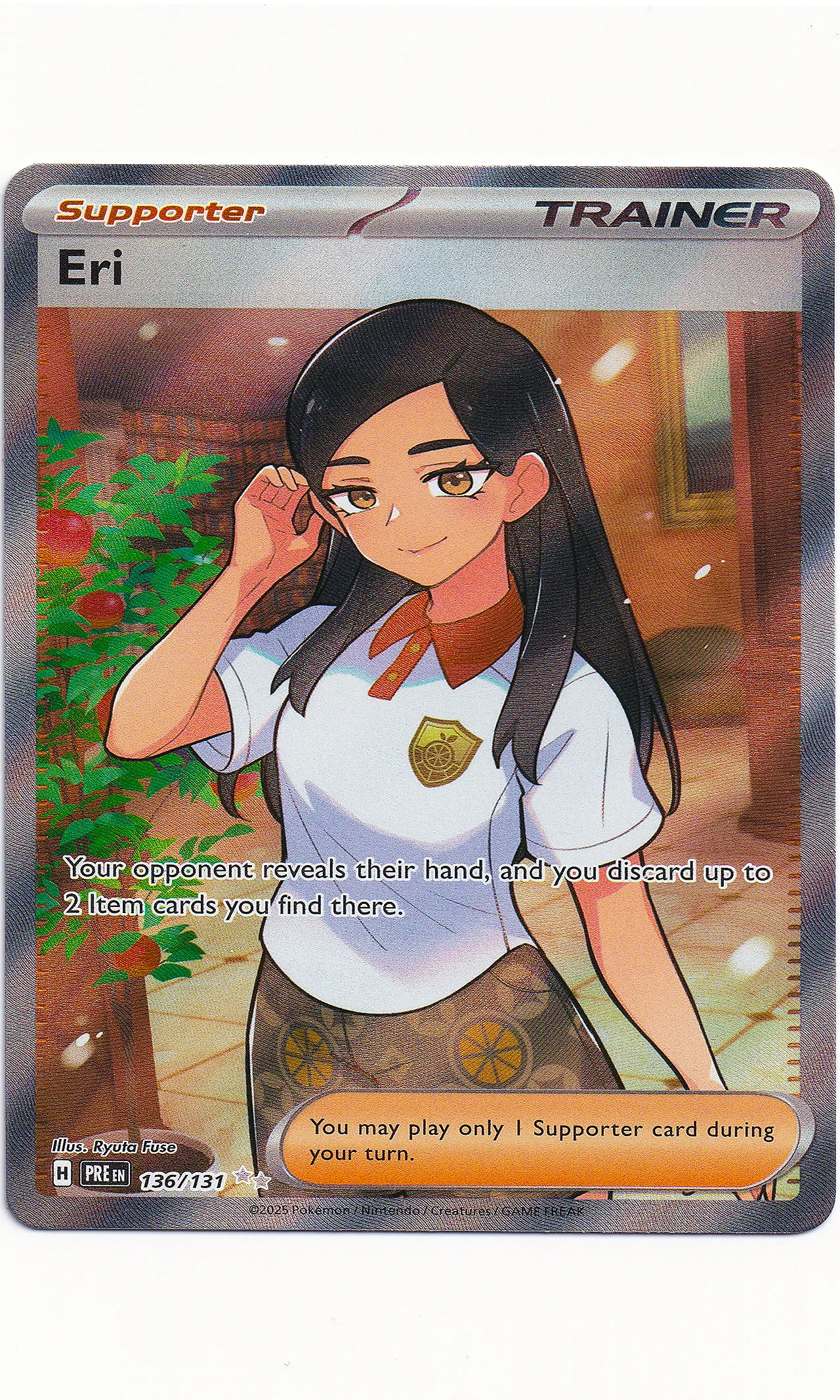 Pokemon - #136 Eri (Full Art Secret Rare - Prismatic Evolutions)