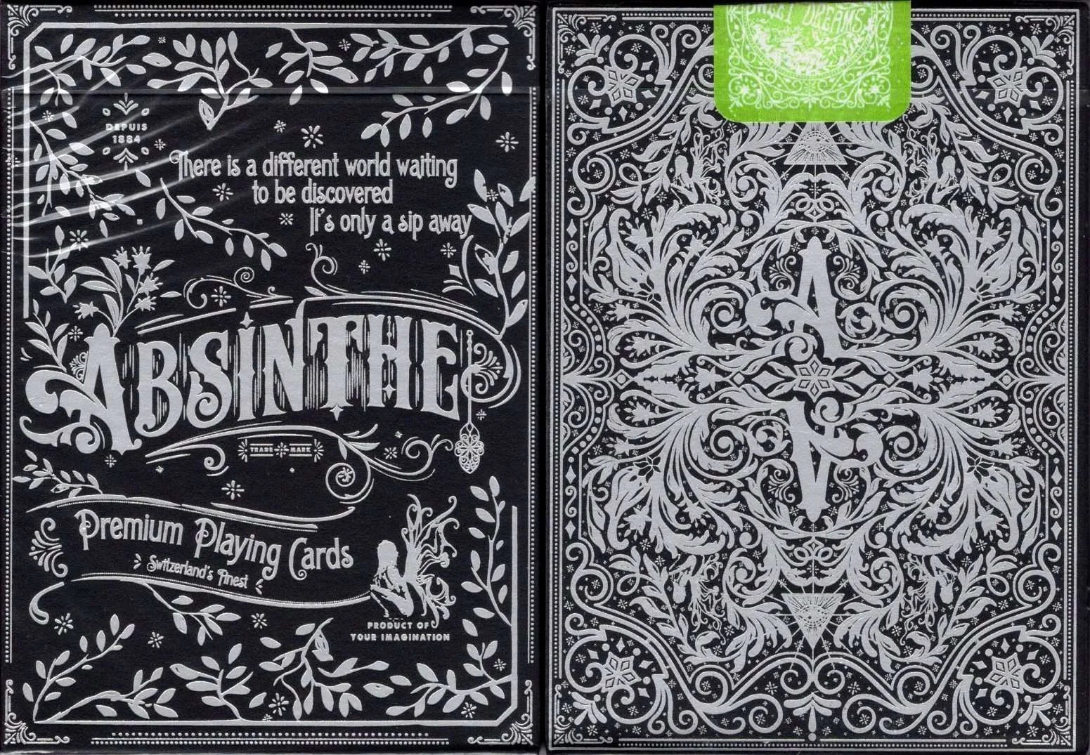 Absinthe v2 Playing Cards USPCC