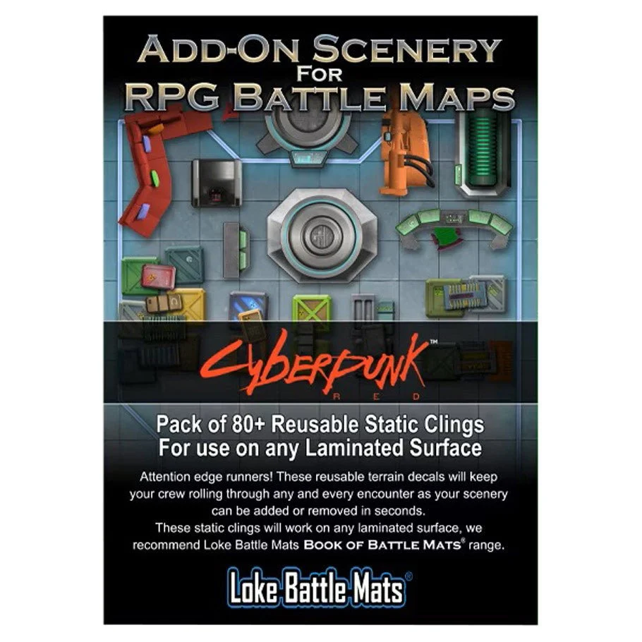 Add-On Scenery Pack: RPG Maps Cyberpunk