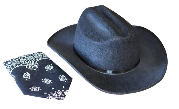 Aeromax Junior Cowboy Hat with Bandanna
