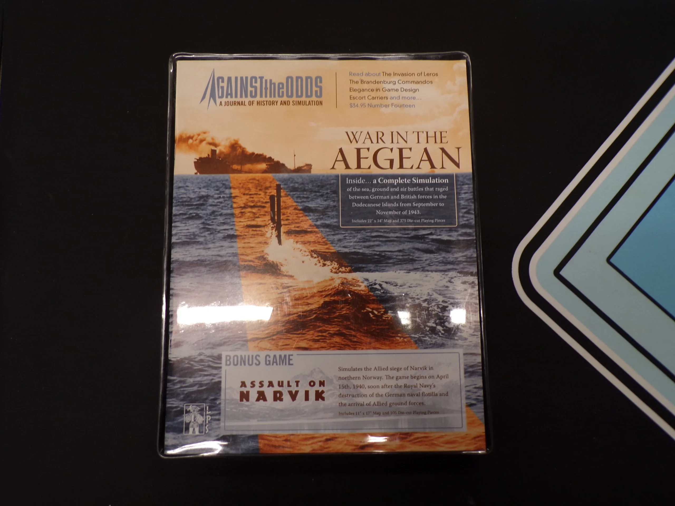 Against the Odds War in the Aegean Board Game (UNPUNCHED)
