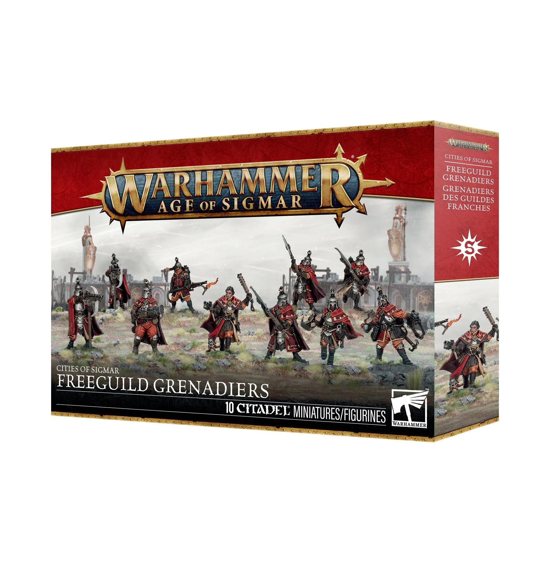 Age of Sigmar Cities Of Sigmar Freeguild Grenadiers