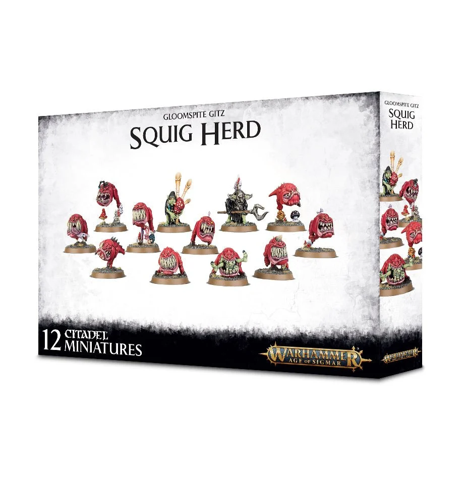 Age of Sigmar Gloomspite Gitz Squig Herd