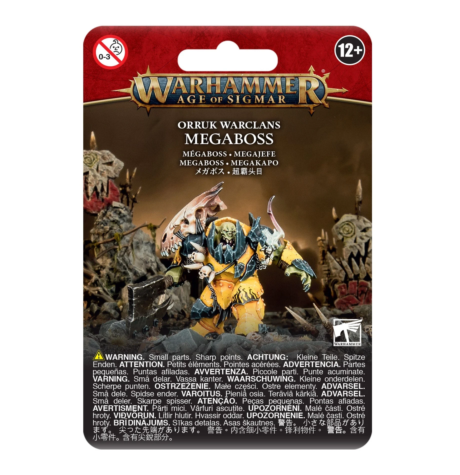 Age of Sigmar Ironjawz Orruk Megaboss