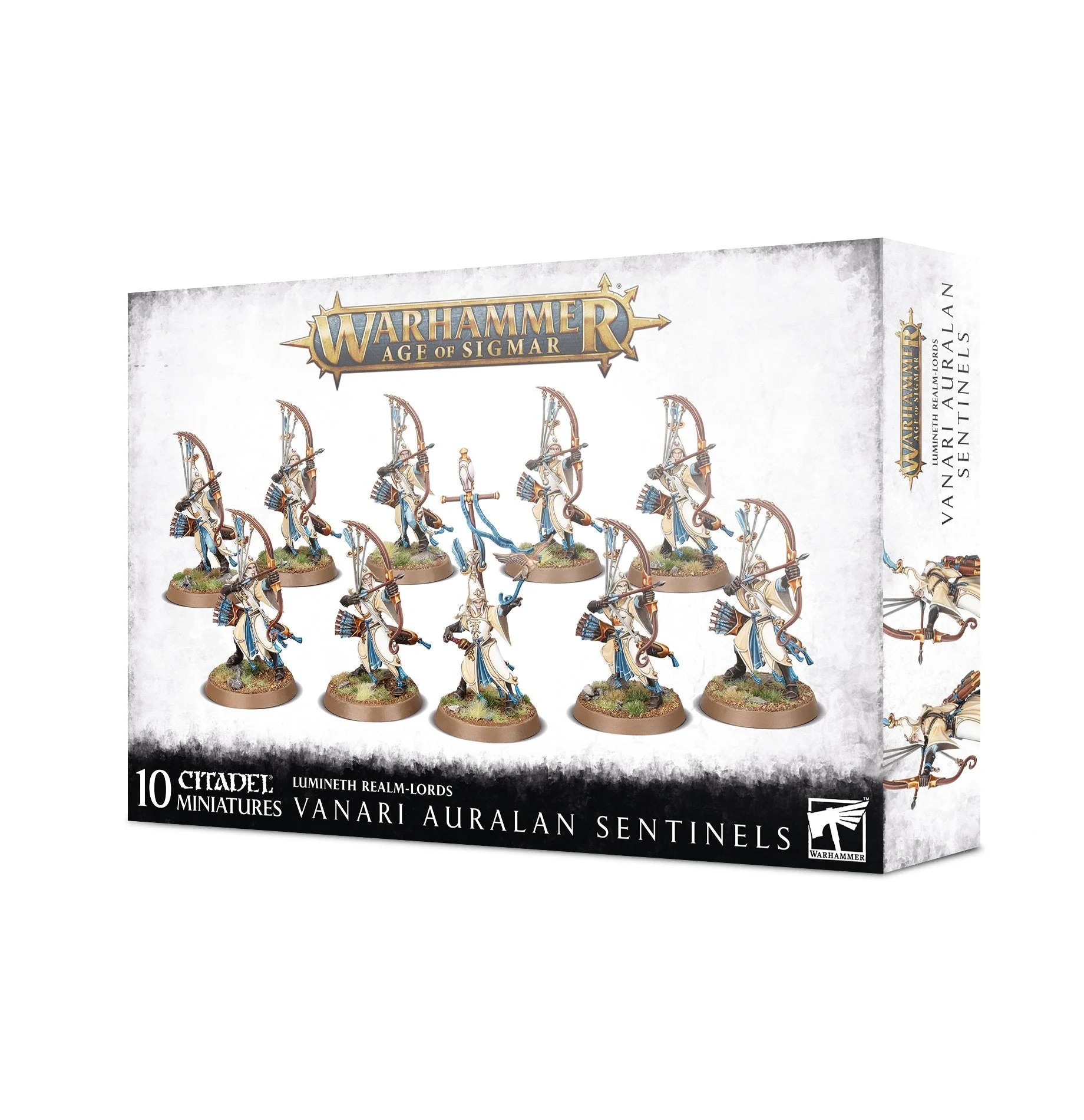 Age of Sigmar Lumineth Realm Lords Vanari Auralan Sentinels