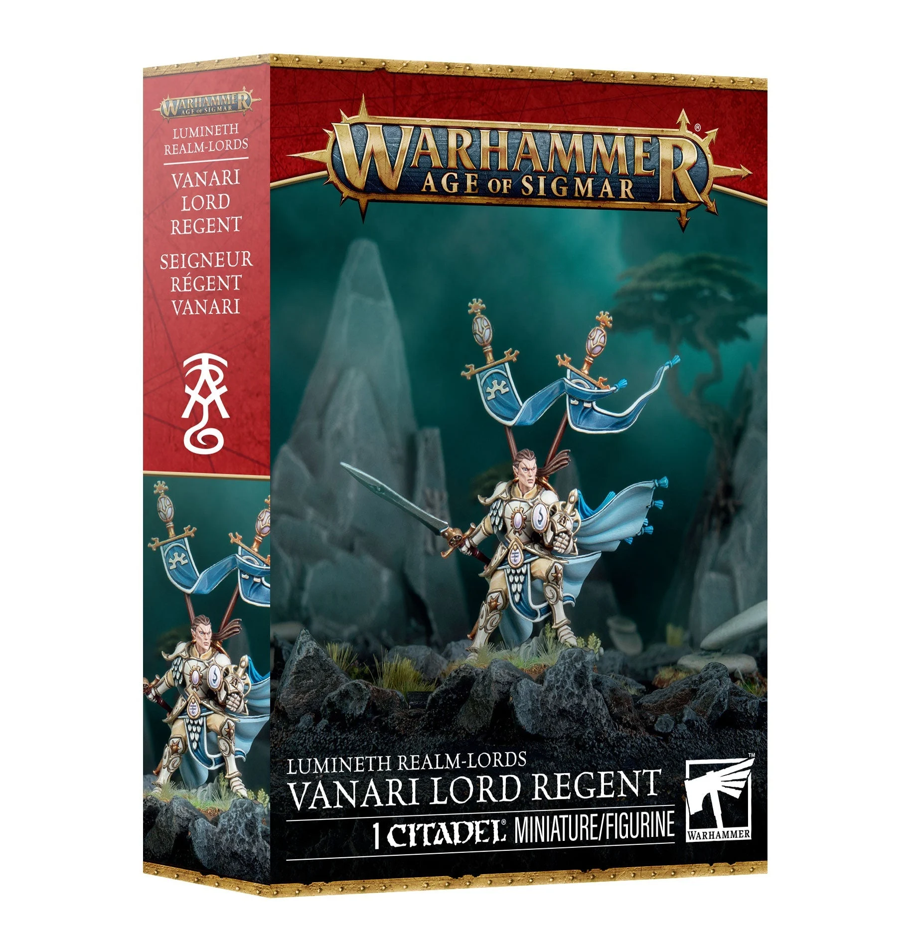 Age of Sigmar Lumineth Realmlords Vanari Lord Regent