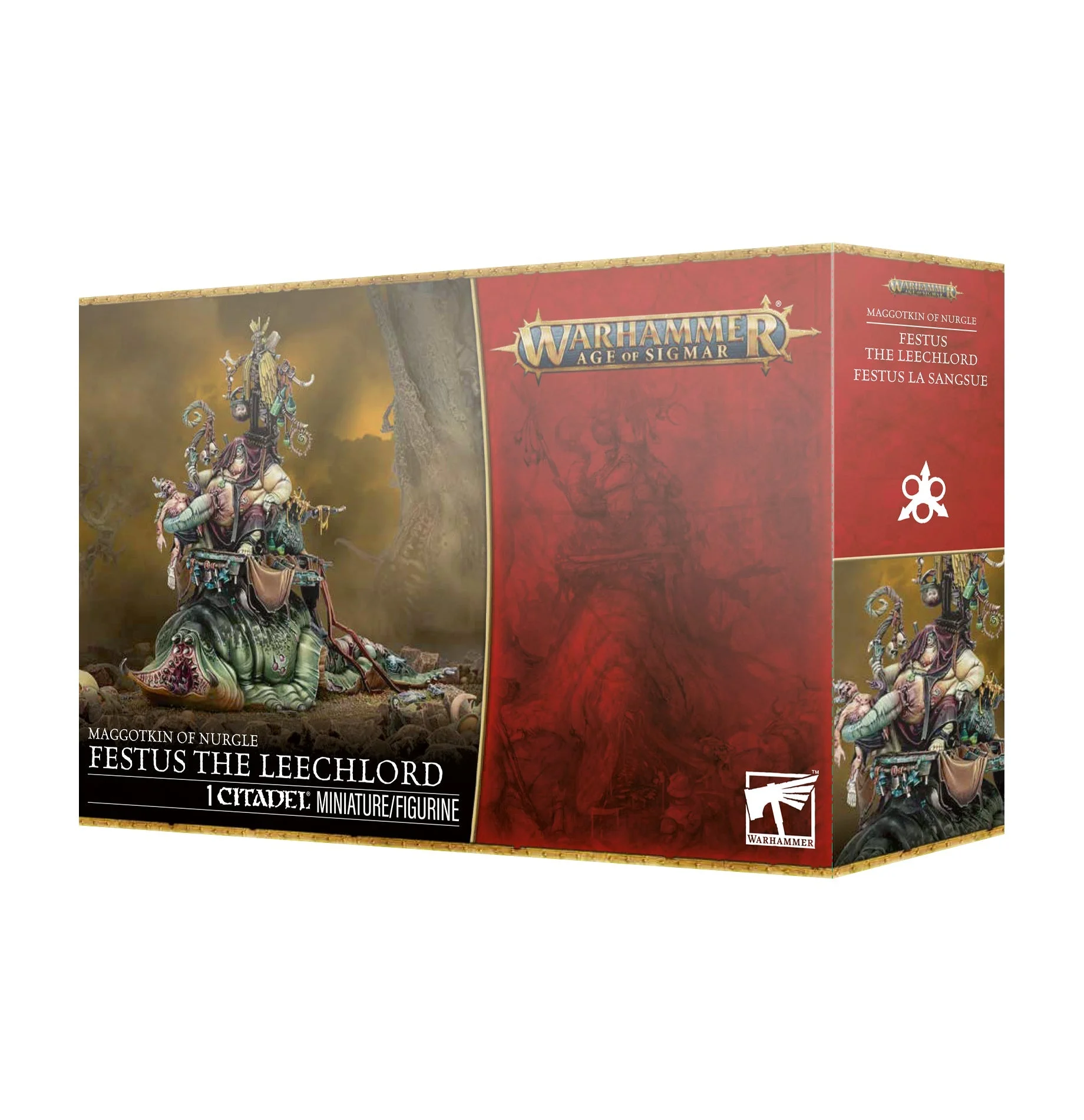 Age of Sigmar Maggotkin of Nurgle Festus the Leechlord