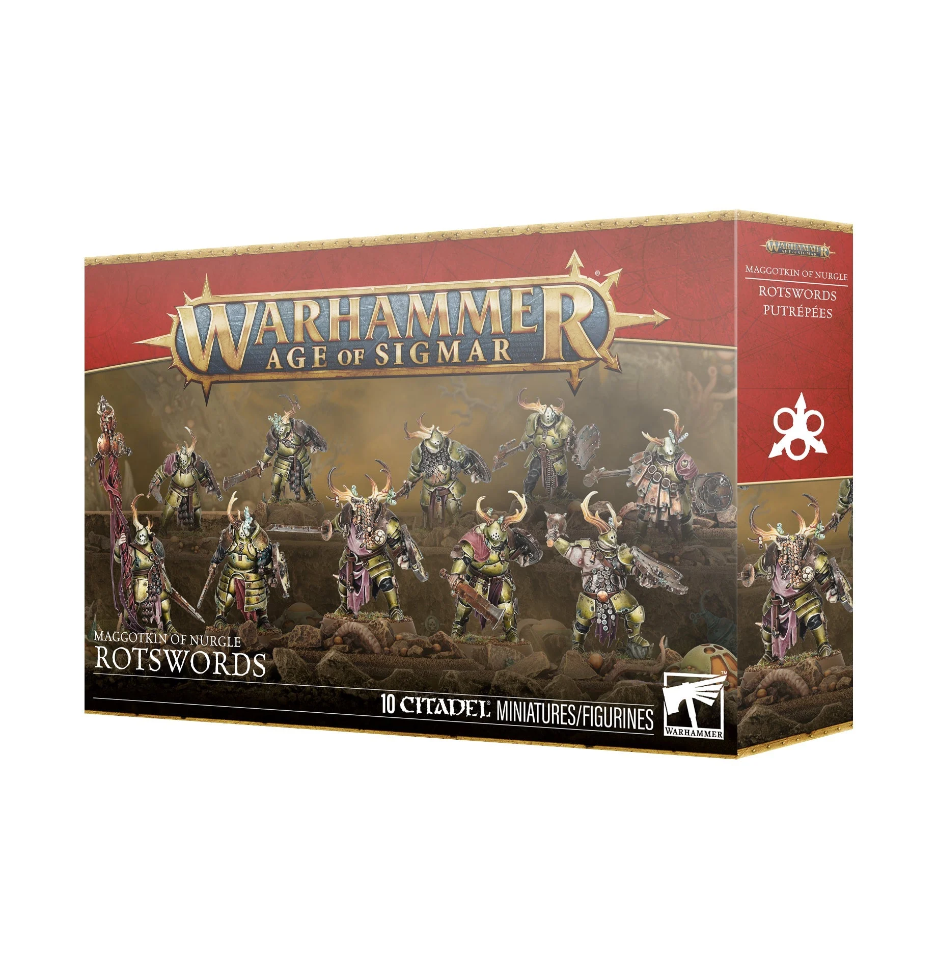 Age of Sigmar Maggotkin of Nurgle Rotswords