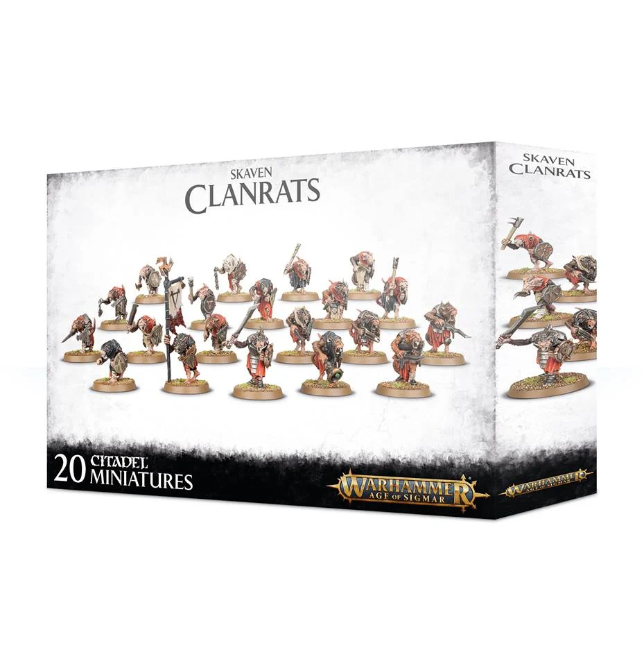 Age of Sigmar Skaven Clanrats