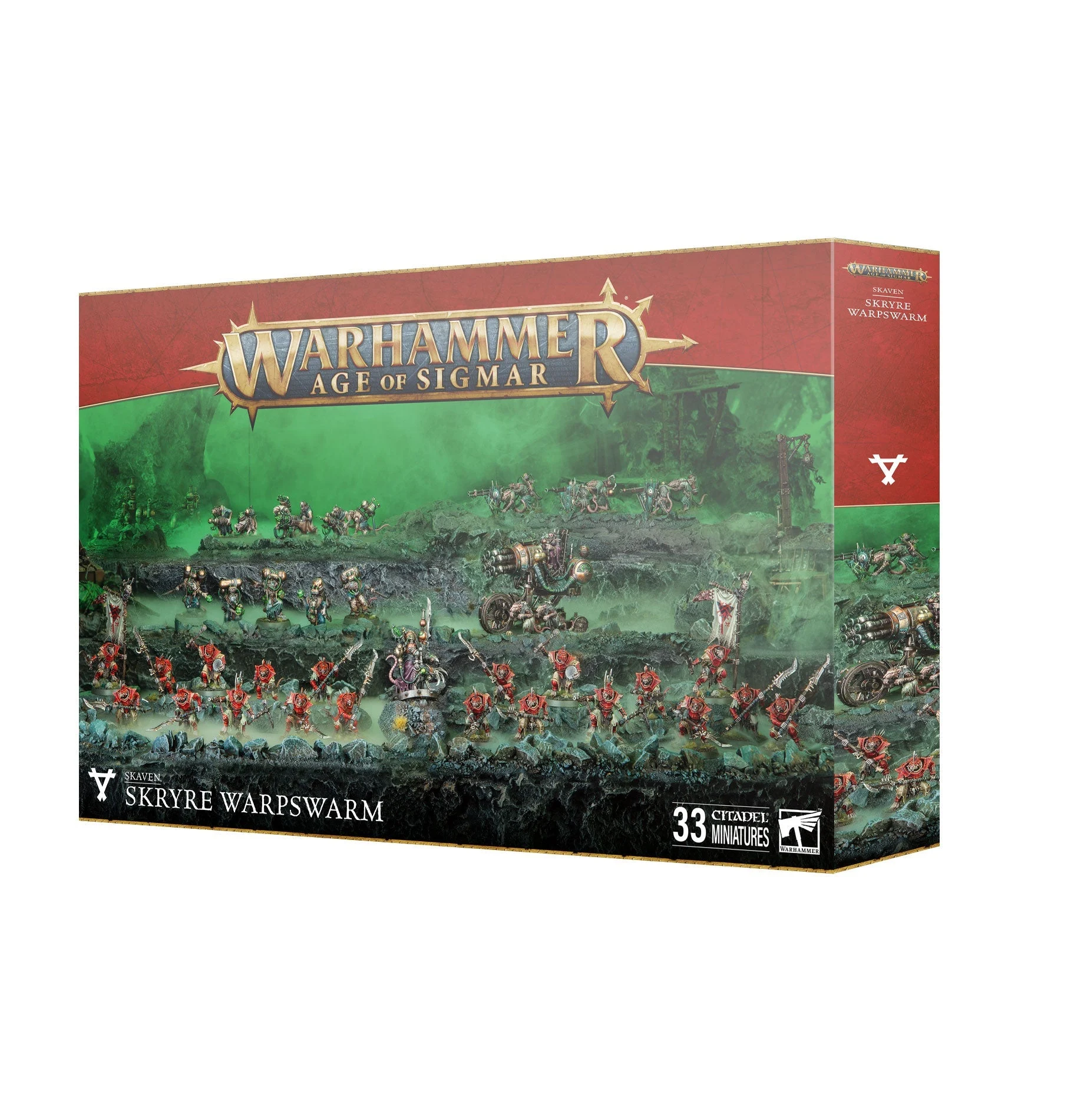 Age of Sigmar Skaven Skryre Warpswarm