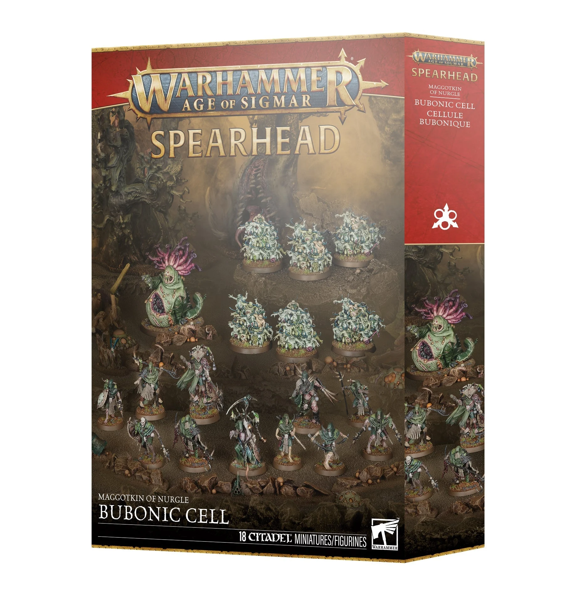 Age of Sigmar Spearhead Maggotkin of Nurglebubonic Cell
