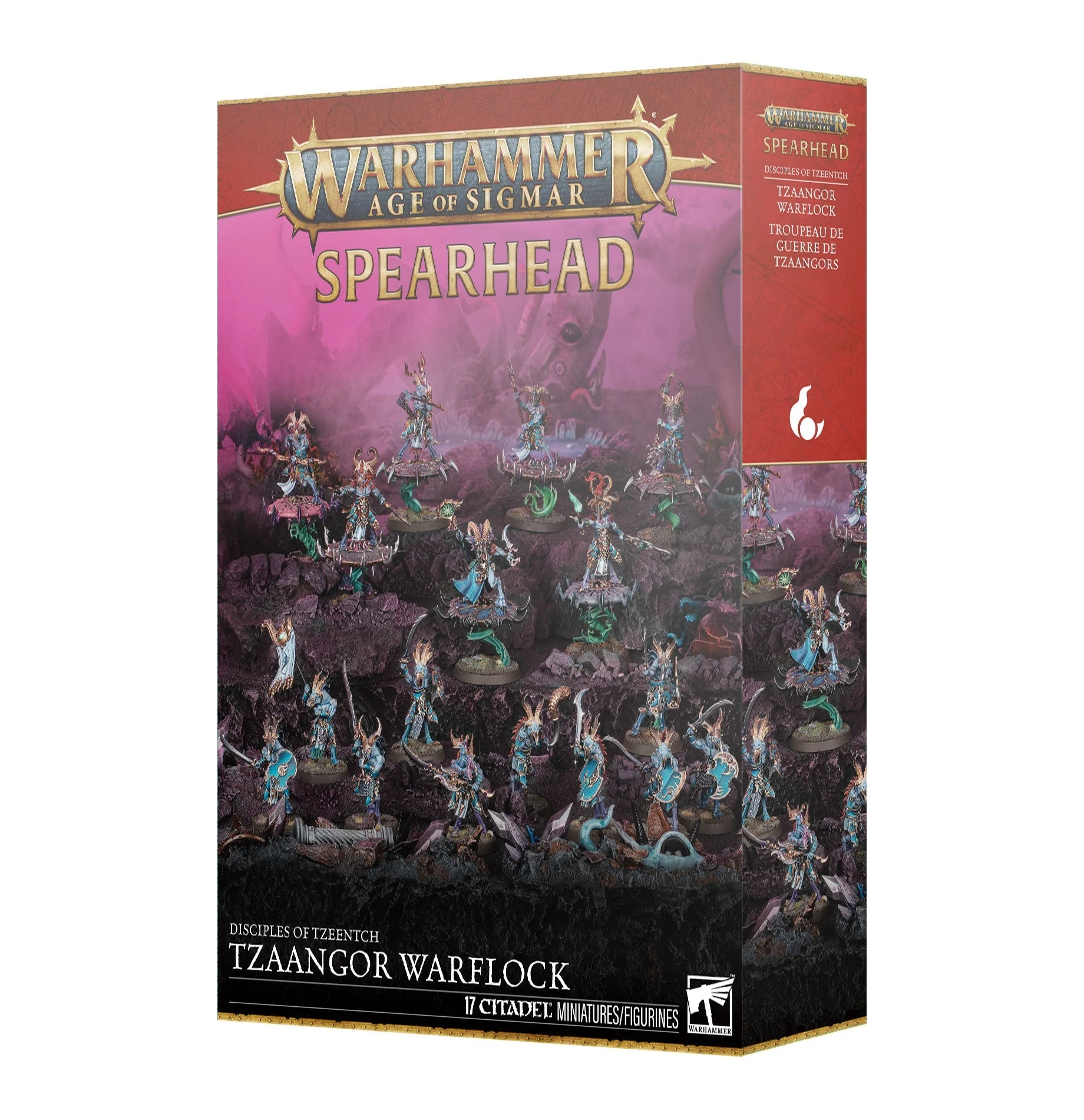 Age of Sigmar Spearhead Tzaangor Warflock