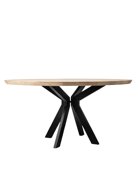 Albert Round Dining Table Available in 3 Styles & 2 Sizes
