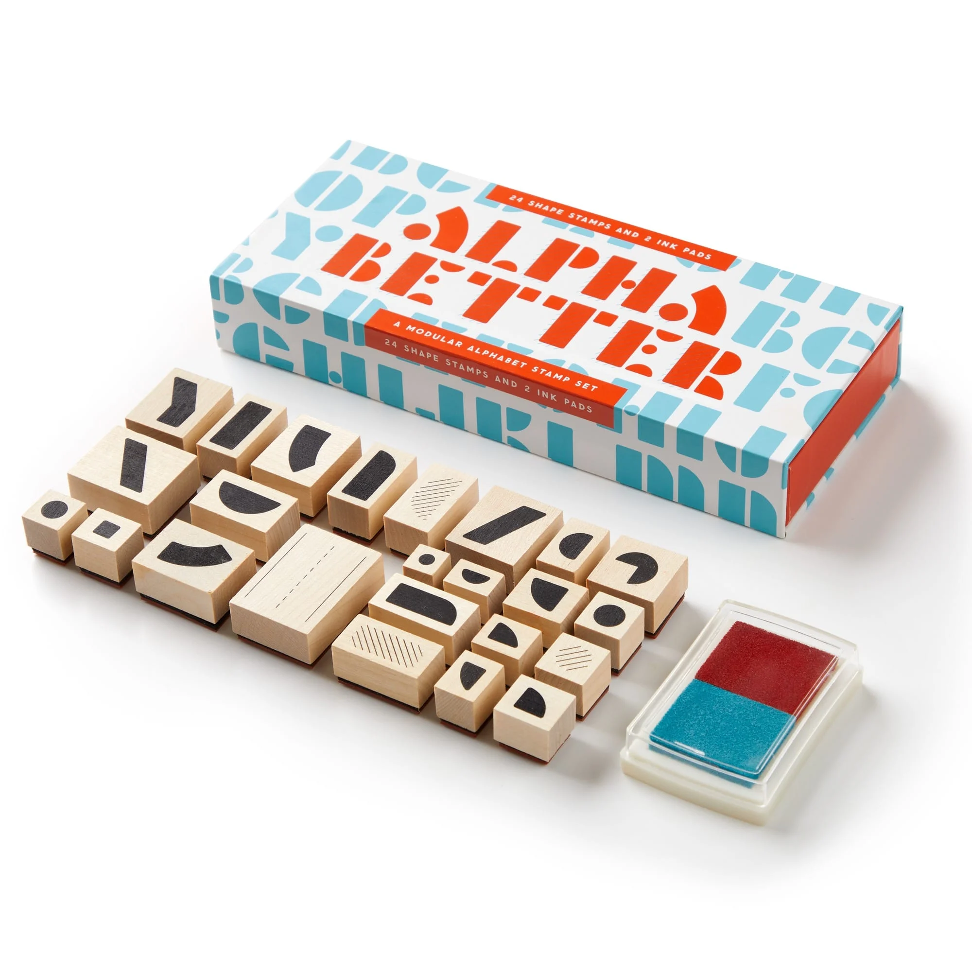 Alpha Better Rubber Stamp Set