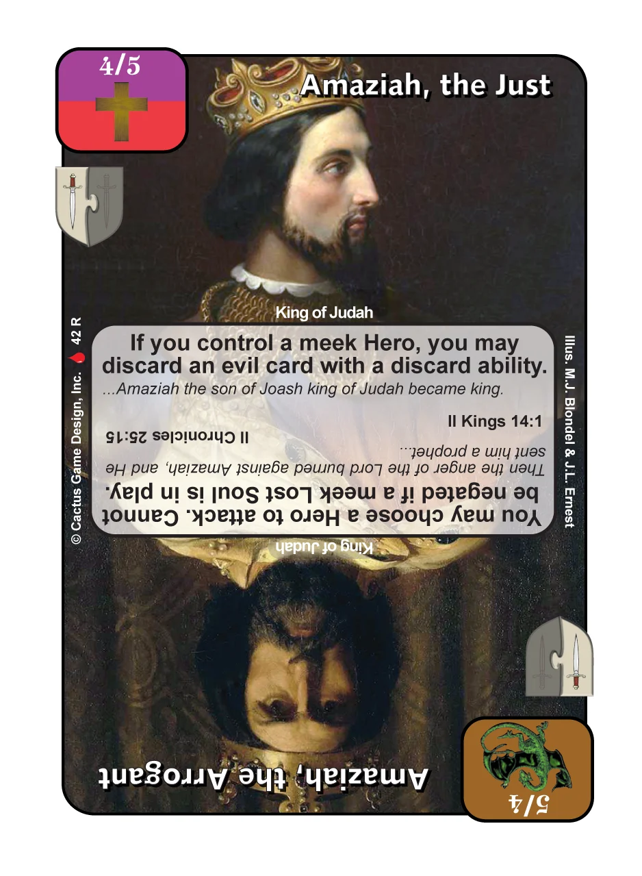 Amaziah, the Just / Amaziah, the Arrogant (LoC)