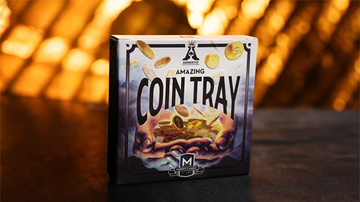 AMAZING COIN TRAY by Apprentice Magic- Trick