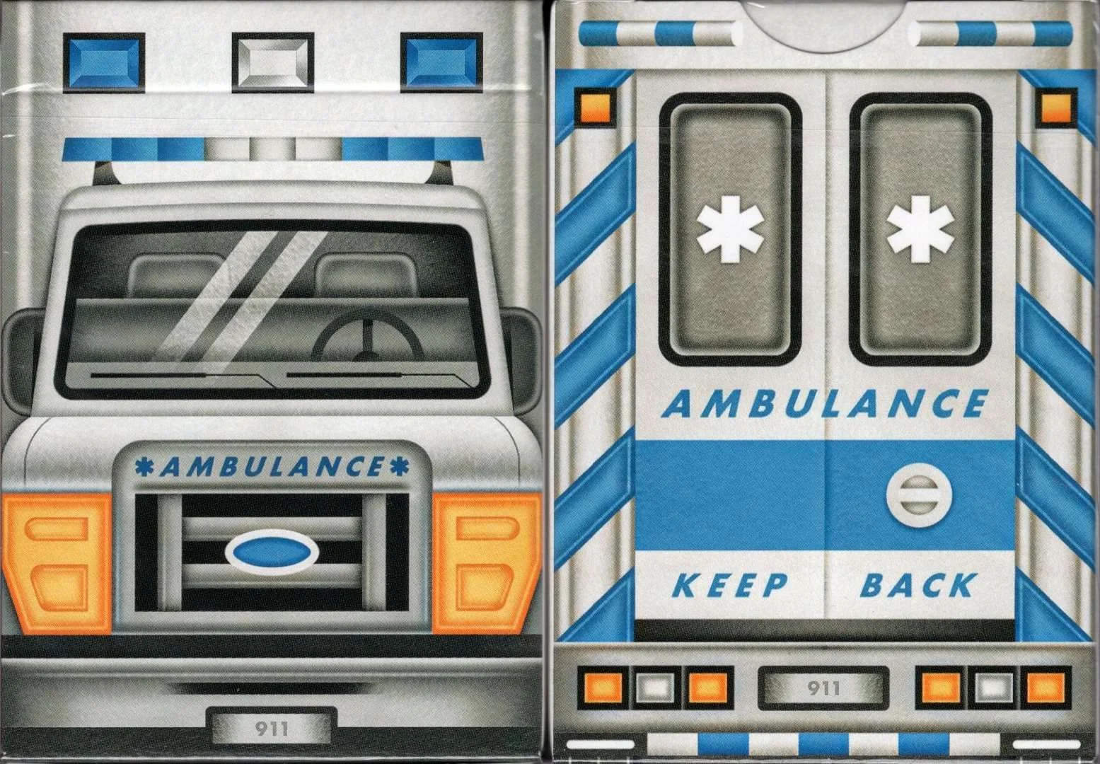 Ambulance Playing Cards USPCC