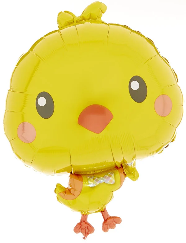amscan Easter Chicky Mylar Party Foil Balloon, 28", Multicolor
