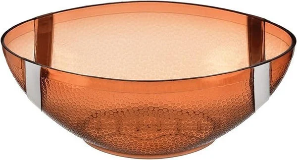 Amscan Football Plastic Bowl, One Size, Multicolor