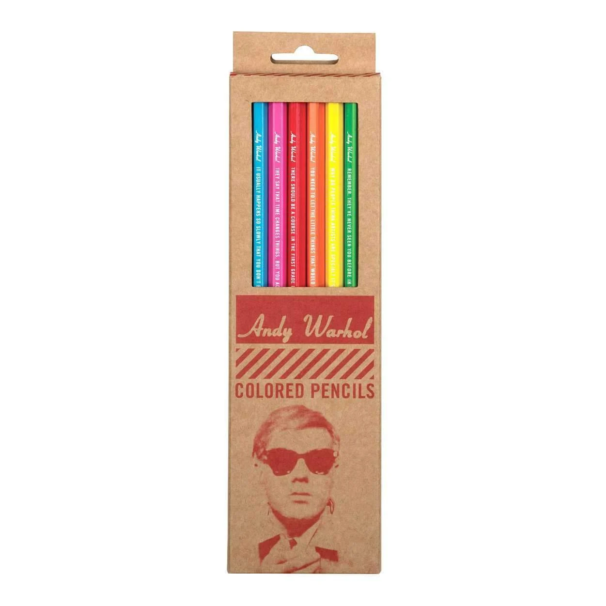 Andy Warhol Philosophy 2.0 Colored Pencils